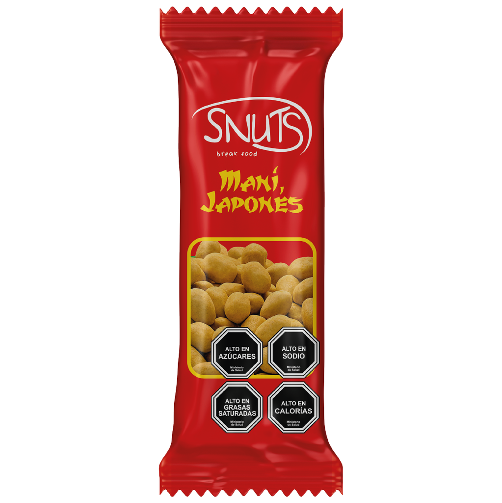 Maní Crocante Japonés Snuts - 100 g