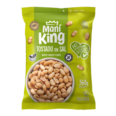 Mani Tostado Sin Sal 360g