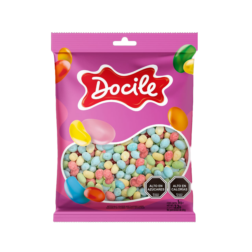 Jelly Beans Ácidos 1kg (10x1kg)