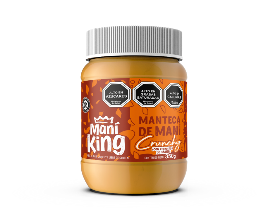 Manteca de Maní Crunchy 350g