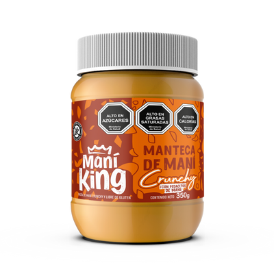 Manteca de Maní Crunchy 350g
