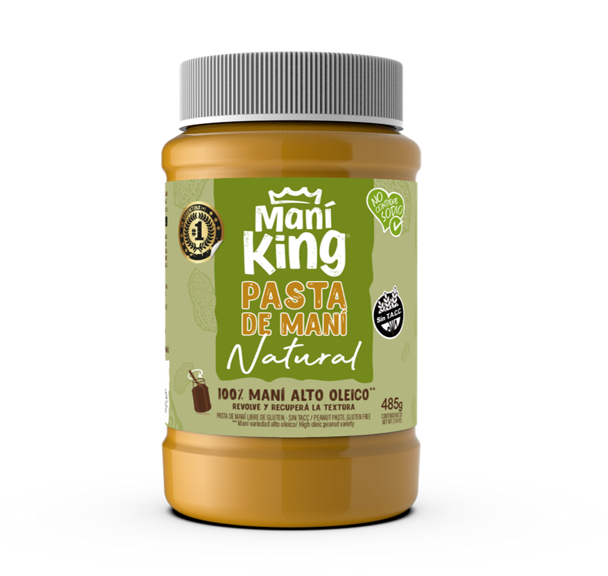 Pasta Natural 100% Maní 485g