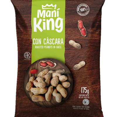 Maní Tostado con Cáscara 175g
