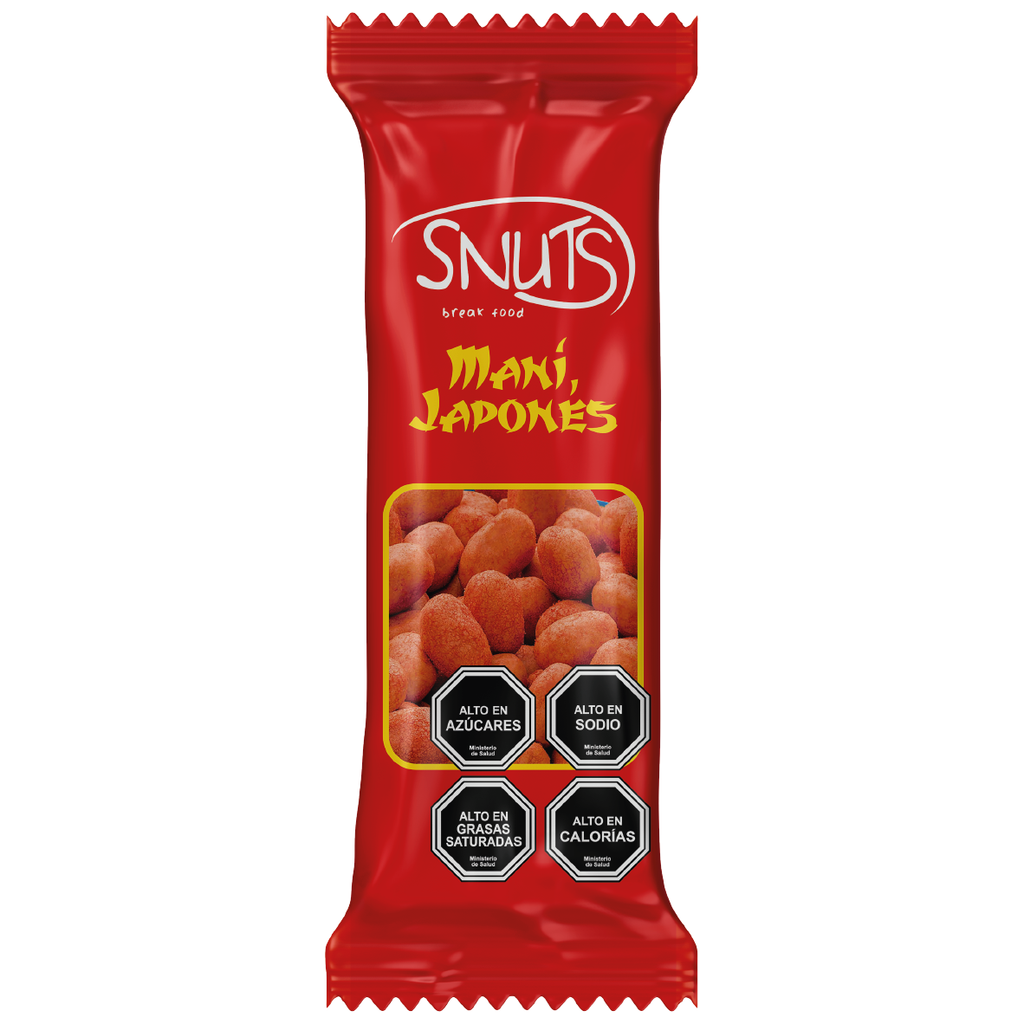 Maní Crocante Japonés Snuts Aji Suave - 100 g